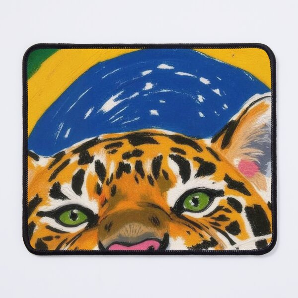 Item preview, Brazilian Jaguar Pride Illustration designed and sold by Ahera.