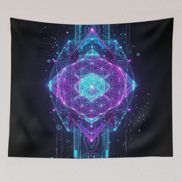 Item preview, The Crystal Towers designed and sold by AbstractAnom.