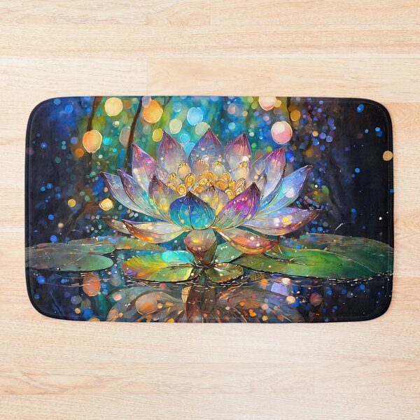 Item preview, Illuminated Lotus Flower Sunrise designed and sold by Lee Hiller Designs.