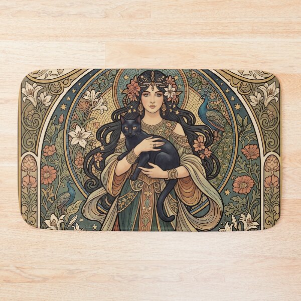 Item preview, Blessed Be The House That Has Black Cats designed and sold by graficsfx.