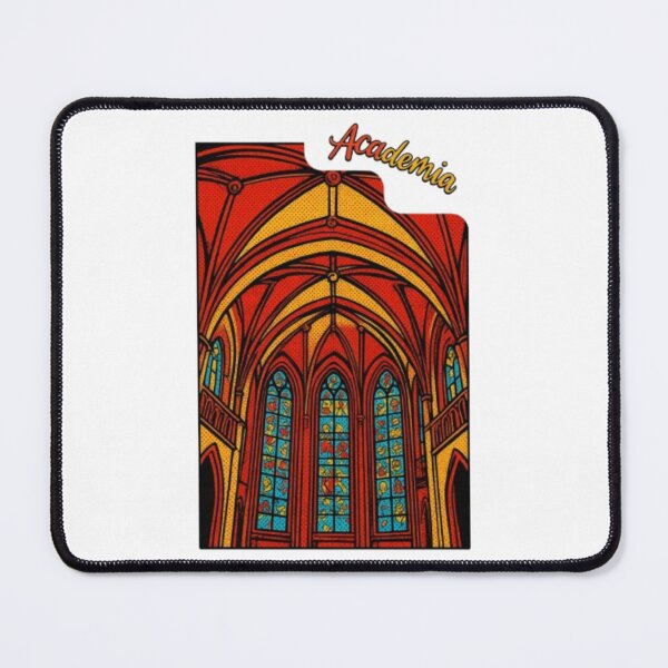 Item preview, Classic Dark Academia Gothic Church Interior Graphic designed and sold by Miheerala.