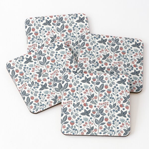 Item preview, Nordic Wild Berries Folk Symbols designed and sold by Shuga-Design.