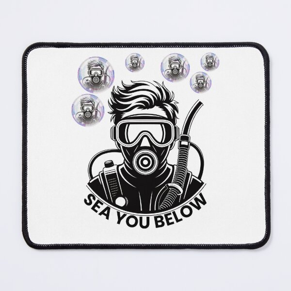 Item preview, SEA YOU BELOW designed and sold by gomood.