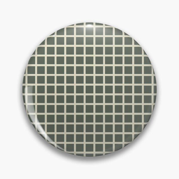 Item preview, Dark green & dirty white grid designed and sold by Mint + Midnight.