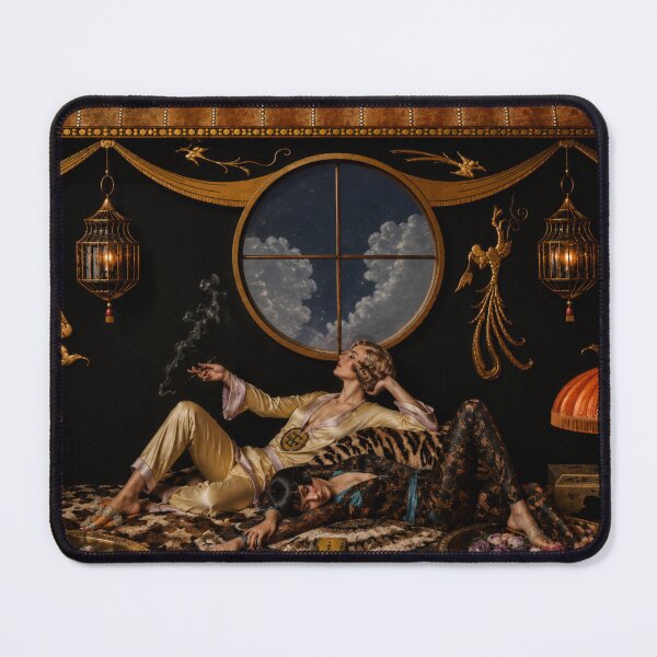 Item preview, La Paresse (Laziness)  - Art Deco Art Nouveau Lounge for Vintage Decor Lovers designed and sold by RickE.