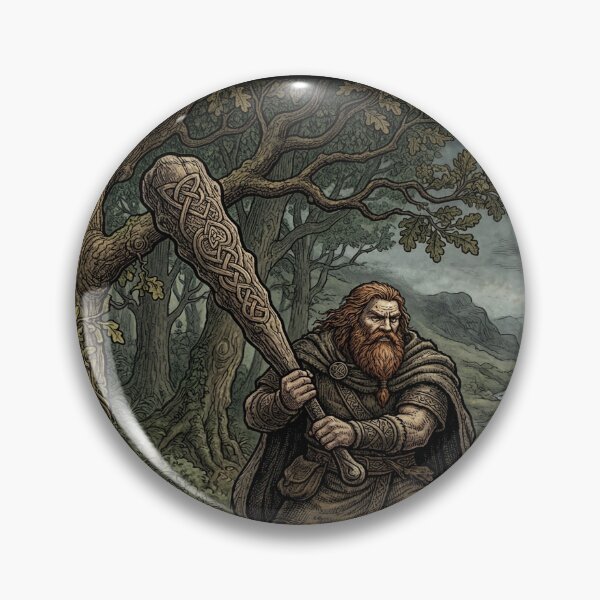 Item preview, Dagda - Irish Mythology Celtic Folkore Ireland History designed and sold by VikingRunes.