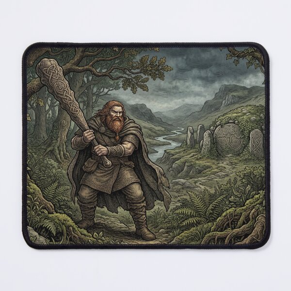Item preview, Dagda - Irish Mythology Celtic Folkore Ireland History designed and sold by VikingRunes.