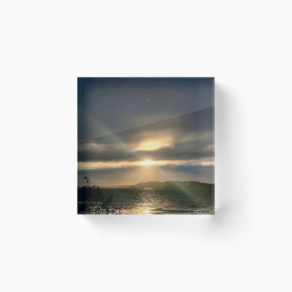 Item preview, Sunset Over a River designed and sold by CreationsByMS20.