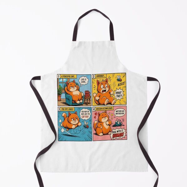 Item preview, Cat Comic Mug designed and sold by HomeyDay.