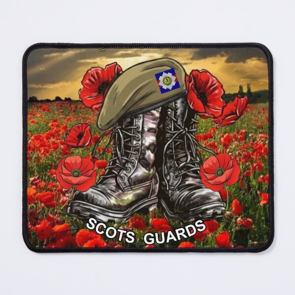 Item preview, Scots Guards Beret on Boots Remembrance designed and sold by Bootneckstore.