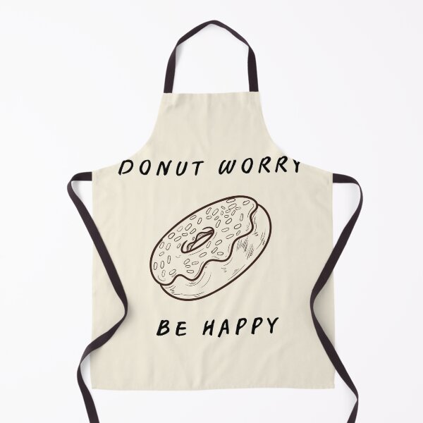 Item preview, Donut worry, be happy designed and sold by KiKiPrint.