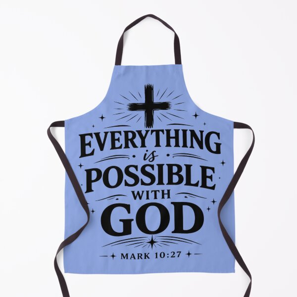Item preview, Everything Is Possible With God Christian Design designed and sold by Jesusloverbrand.