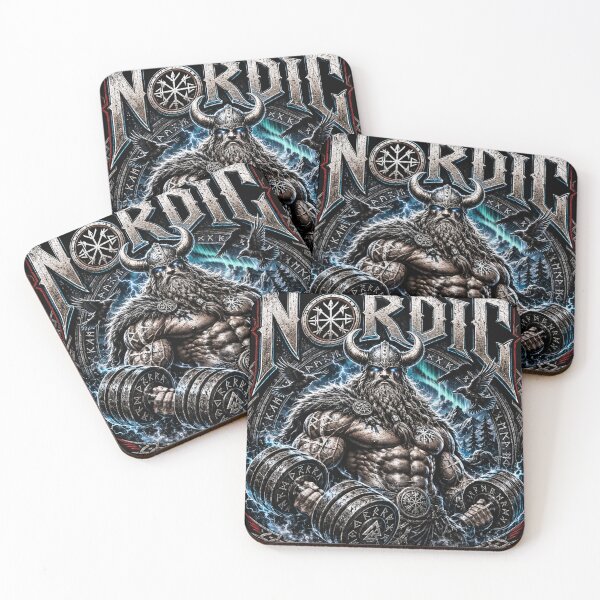 Item preview, Absurdly Nordic: Fitness for the Fierce Viking Workout Design designed and sold by FocusedPatterns.