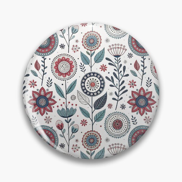 Item preview, Nordic Folk Rosettes & Floral Symbols designed and sold by Shuga-Design.