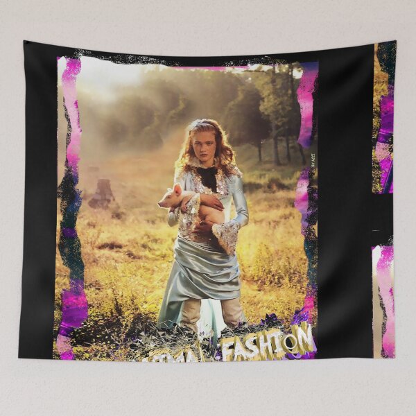 Item preview, Alice And The Pig - Animal Fashion (by ACCI) designed and sold by VanyssaGraphics.