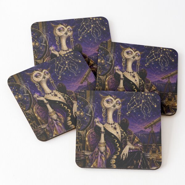 Item preview, Madame Hibou Gemini - The Twin Astrologer. designed and sold by Natalia-Vlad.