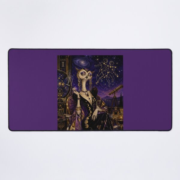 Item preview, Madame Hibou Gemini - The Twin Astrologer. designed and sold by Natalia-Vlad.