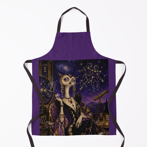 Item preview, Madame Hibou Gemini - The Twin Astrologer. designed and sold by Natalia-Vlad.