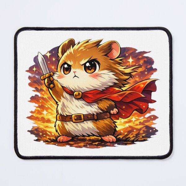 Item preview, My Destiny Awaits Hamster Sticker | Delulu Hero Kawaii Anime Meme designed and sold by kawaii animal store (in Japan).