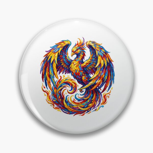 Item preview, Majestic Phoenix Rising Vibrant Celestial Mandala designed and sold by TeeARTHY.