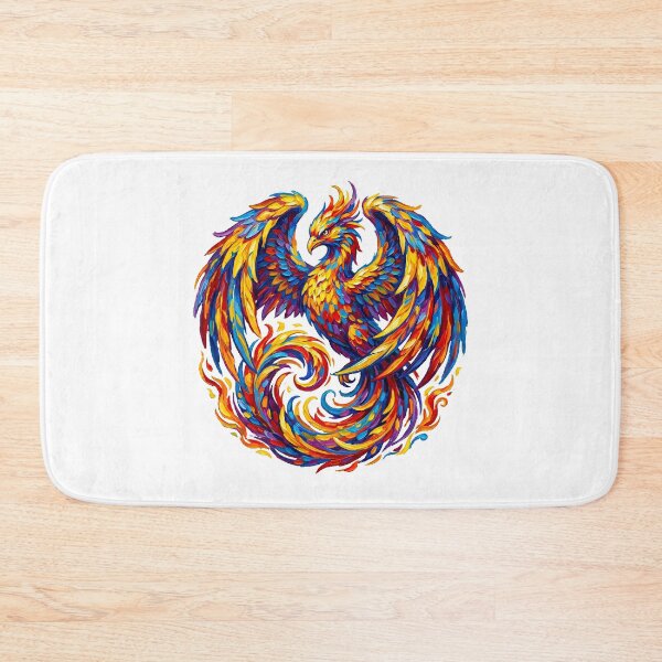 Item preview, Majestic Phoenix Rising Vibrant Celestial Mandala designed and sold by TeeARTHY.