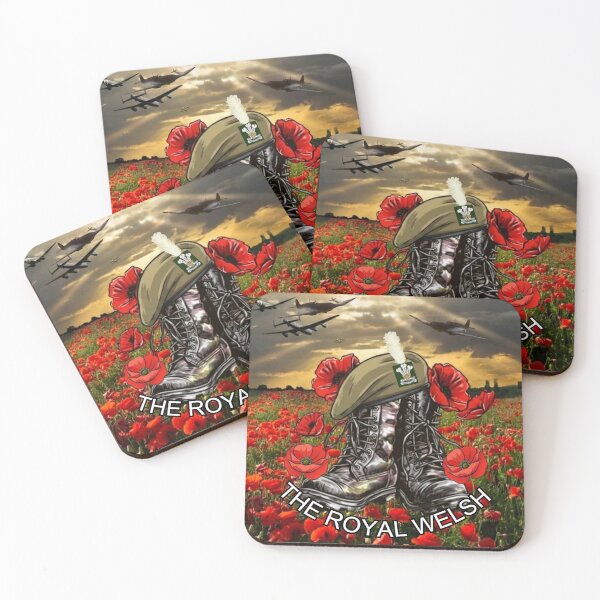 Item preview, The Royal Welsh Beret on Boots Remembrance designed and sold by Bootneckstore.