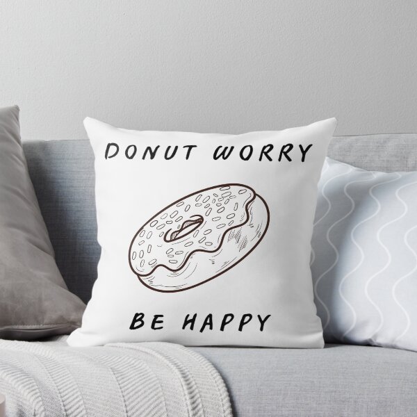 Item preview, Donut worry, be happy designed and sold by KiKiPrint.