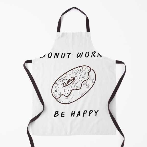 Item preview, Donut worry, be happy designed and sold by KiKiPrint.