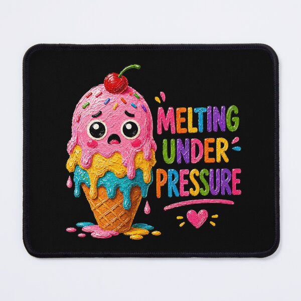 Item preview, Melting Under Pressure Cute Ice Cream Aesthetic designed and sold by Liv Solara.