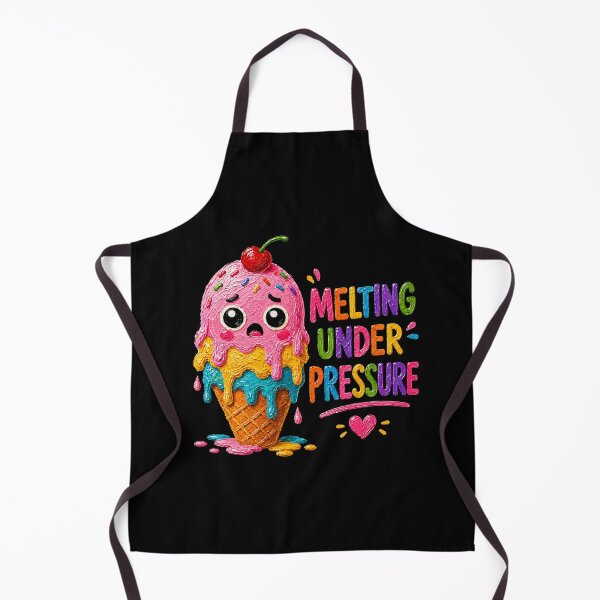 Item preview, Melting Under Pressure Cute Ice Cream Aesthetic designed and sold by Liv Solara.
