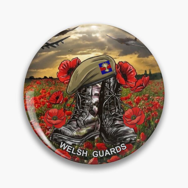 Item preview, Welsh Guards Beret on Boots Remembrance designed and sold by Bootneckstore.