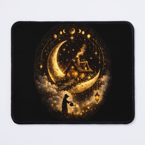 Item preview, Moon Gardener Watering the Stars designed and sold by Lizavelle.