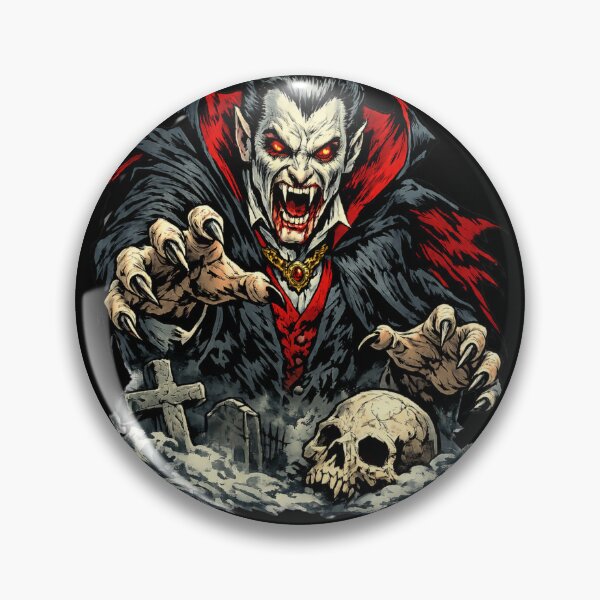 Item preview, Graveborn Vampire Comic Horror Illustration designed and sold by Sonic Nova Studios.