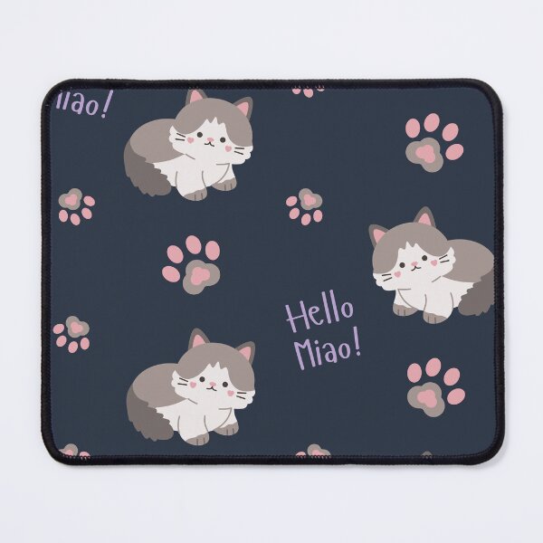 Item preview, Cute Kawaii Cat Paw Seamless Pattern Design designed and sold by NadDot.