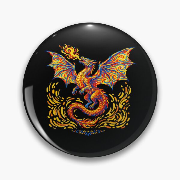 Item preview, Fierce Fire Breathing Dragon Fantasy designed and sold by TeeARTHY.