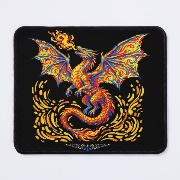 Item preview, Fierce Fire Breathing Dragon Fantasy designed and sold by TeeARTHY.