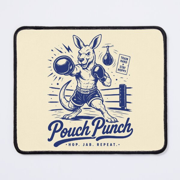 Item preview, Vintage Kangaroo Boxing Pouch Punch designed and sold by 89shirts.