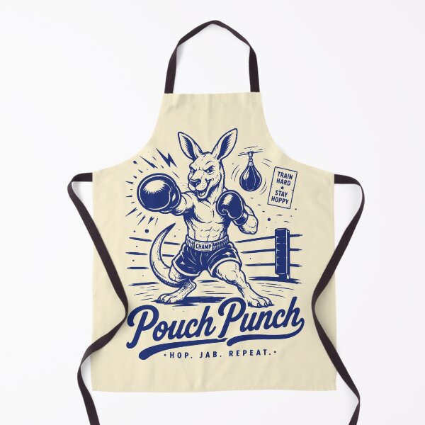 Item preview, Vintage Kangaroo Boxing Pouch Punch designed and sold by 89shirts.