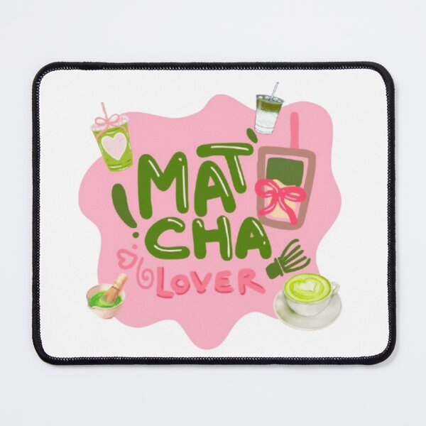 Item preview, Trendy Matcha Lover Pastel Pink Splash Beverage Design designed and sold by Miheerala.