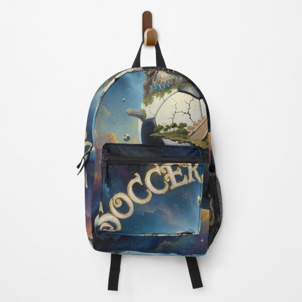 Item preview, Soccer Odyssey Surreal Football Planet Cosmos Art designed and sold by M.Store.