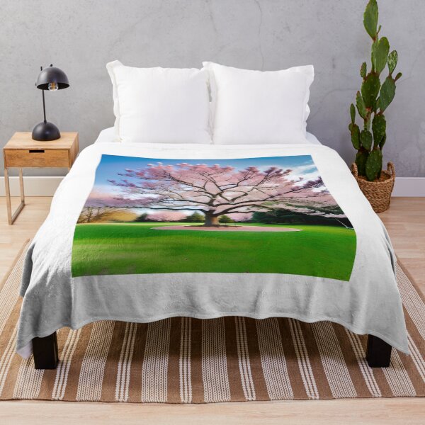 Item preview, Majesty of Spring – Blooming Cherry Blossom Tree designed and sold by UmSkelig834.