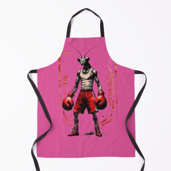 Item preview, Mantis Champion – Vintage Boxing Warrior Illustration designed and sold by PrismPulseApp.