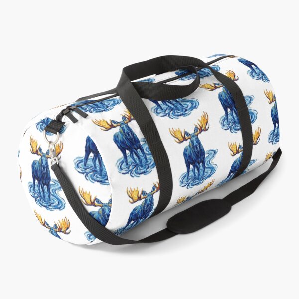 Item preview, Majestic Blue Moose Wading designed and sold by TeeARTHY.