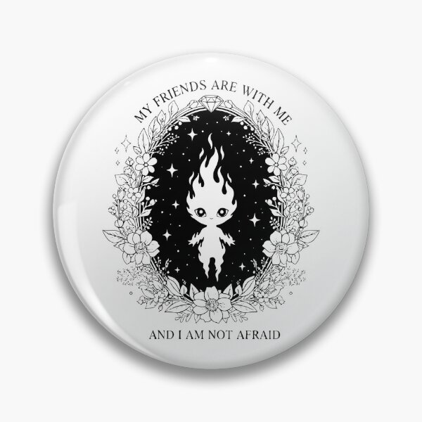 Item preview, My Friends Are With Me And I Am Not Afraid - Magical Friendship designed and sold by CutOutIdols.