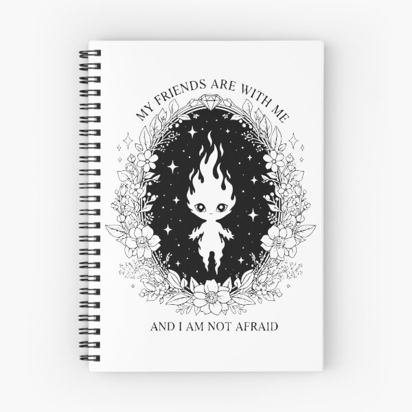 Item preview, My Friends Are With Me And I Am Not Afraid - Magical Friendship designed and sold by CutOutIdols.