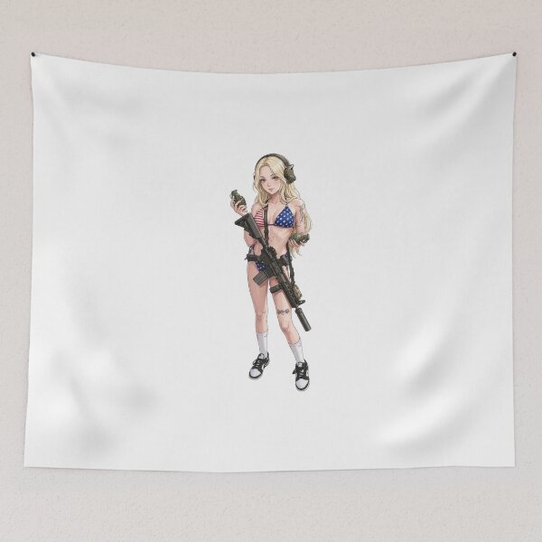 Item preview, American Gun Girl by RAWLIFEGRAPHIC designed and sold by RAWLIFEGRAPHIC.