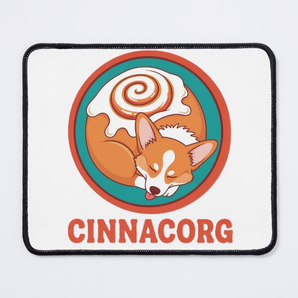 Item preview, Funny Corgi Dog Cinnamon Bun Dessert designed and sold by HobClub.