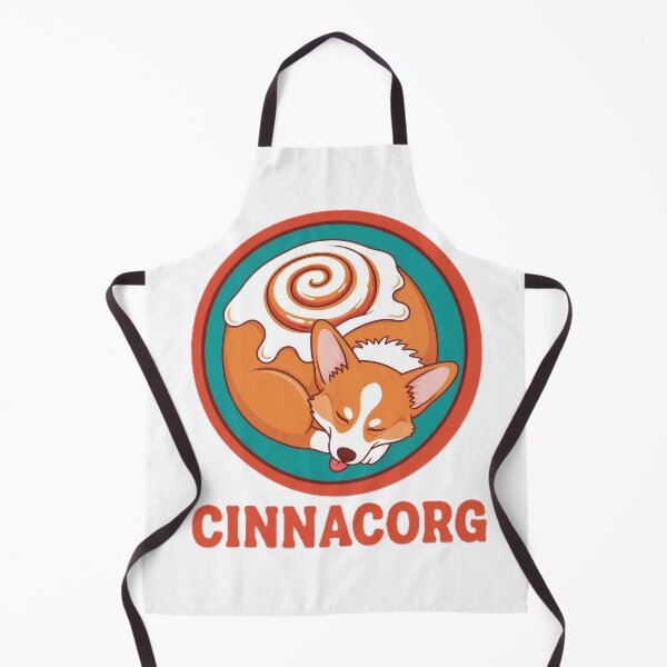 Item preview, Funny Corgi Dog Cinnamon Bun Dessert designed and sold by HobClub.