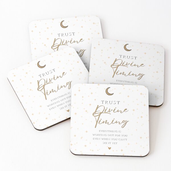 Item preview, Trust Divine Timing | Manifestation Art Print  Tag: designed and sold by NatashaBurrows.
