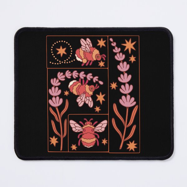 Item preview, Bumble bees & lavender designed and sold by Erika Vaigel Creations.